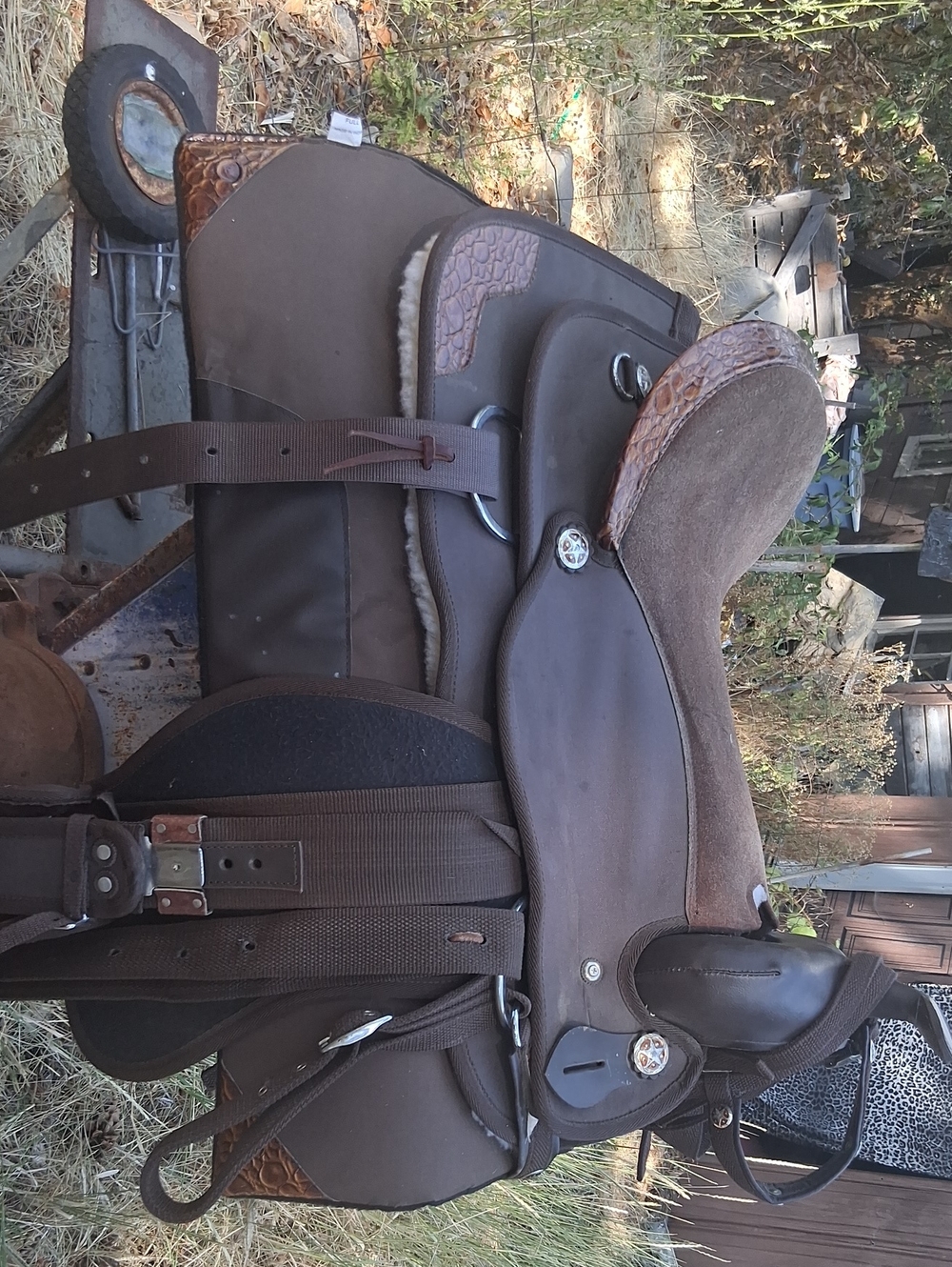 Brown Trail Saddle - Brand Unspecified